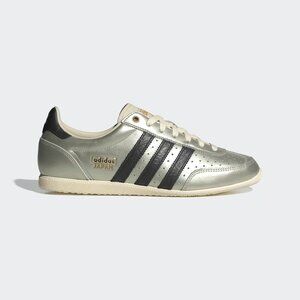 adidas Originals Japan Metallic Silver with Black Stripes Sneakers